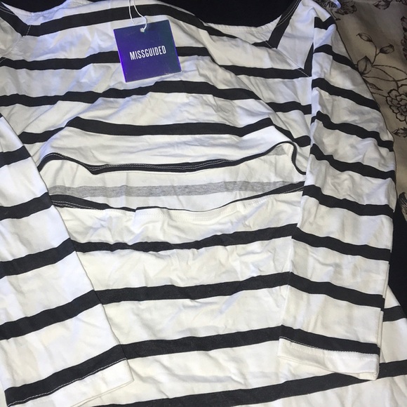 Missguided Striped Dress - Picture 2 of 3